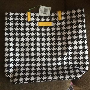 Hello yellow tote by Vera Bradley